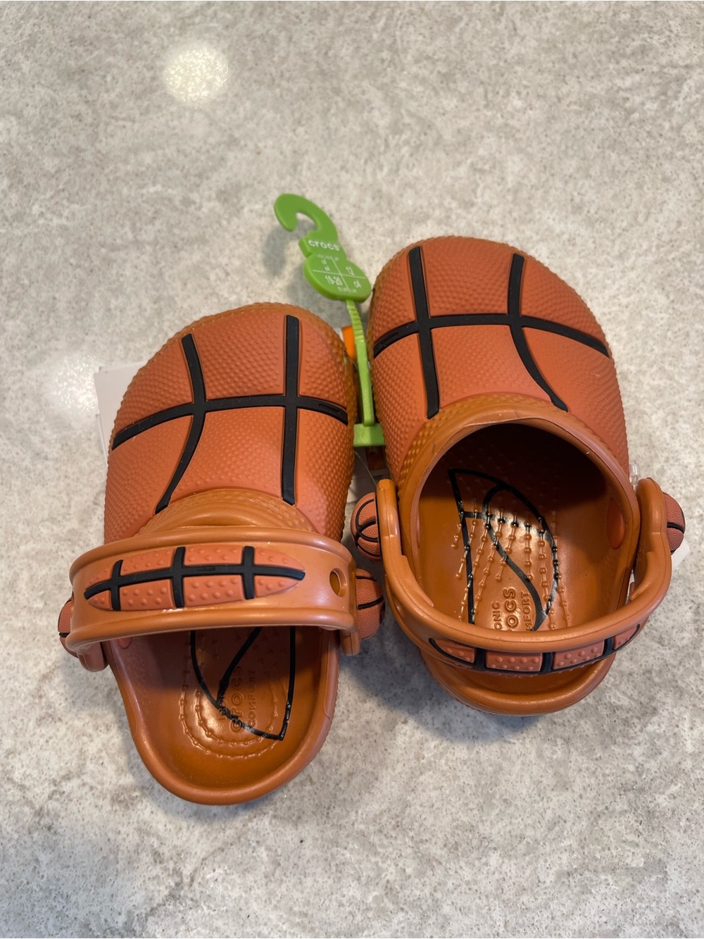 Crocs Toddler Classic Basketball Clogs Size C4 Sienna NWT